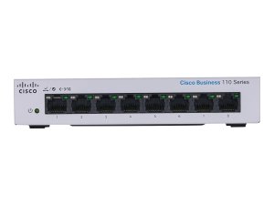 Cisco CBS110-8PP-D-NA Business110series Unmanaged Sw