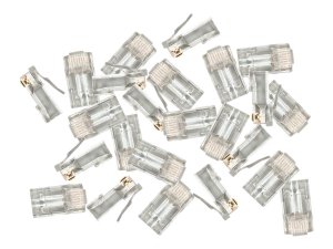 Monoprice 34414 Ez Pass-through 8p8c Rj45 Connectors For Cat6 - 100 Pa