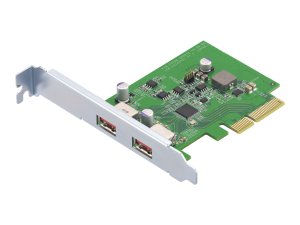 Qnap QXP-10G2U3A Usb 3.2 Gen 2 Dual Port Pcie