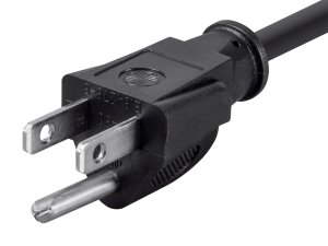 Monoprice 24196 Power Cord - Nema 5-15p To Iec 60320 C13_ 18awg_ 10a_ 