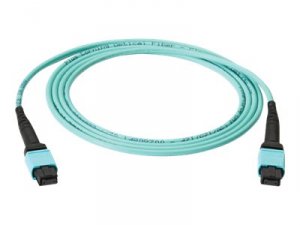 Black FOTC20M3-MP-12AQ-3 Mtp Om3 Fiber Optic Trunk Cable - Plenum, 12-