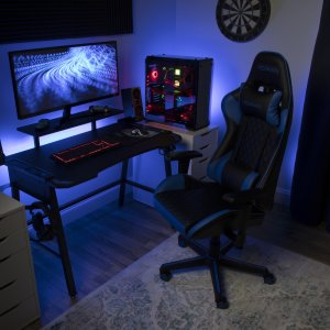 Ofm RSP-100-BLU Respawn Reclining Gaming Chr Blu