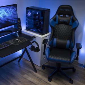 Ofm RSP-100-BLU Respawn Reclining Gaming Chr Blu