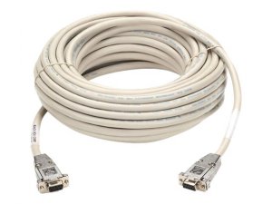 Black EYN257T-0006-FF Db9 Serial Null-modem Cable, Db9 Female