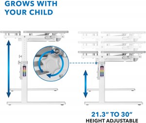 Relaunch MI-10204 Teen Height Adjustable Desk