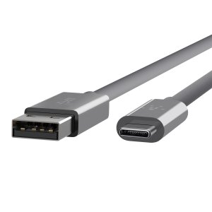 Belkin F2CU029BT1M-GRY Cable,usb 3.1,type C-usb A,10gbps,3a,1m,gray