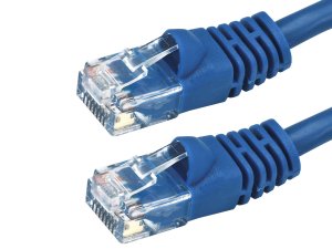 Monoprice 2127 Cat5e 24awg Utp  Patch Cable_ 1ft Blue