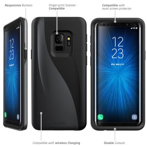 I G-S9-LUNA-BLACK Luna For Galaxy S9 Is The Best Slim Case