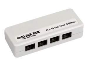 Black FM805-R2 8-port Rj-45 Modular Splitter, 5-position Configuration