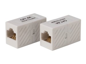 Monoprice 15697 Cat6a Utp In-line Coupler Rj45-rj45