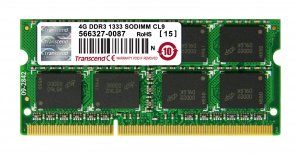 Transcend JM1333KSN-4G 4gb Jm Ddr3 1333mhz Sodimm