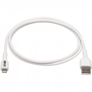 Tripp M100AB-01M-WH Safe-it Usb-a To Lightning Synccharge Cable Antiba