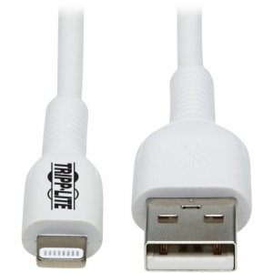 Tripp M100AB-01M-WH Safe-it Usb-a To Lightning Synccharge Cable Antiba