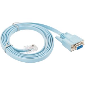 Rocstor Y10A211-BL1 6ft Cisco Console Router Rj45 M