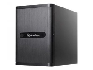 Silverstone CS-DS380B Cs Cs-ds380b Mini-dtx Mini-itx 8x3.5 Black Matx 