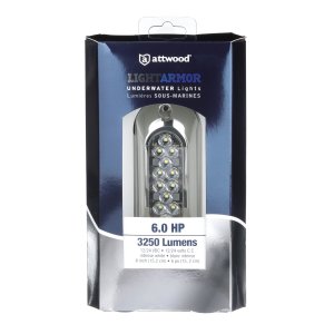 Attwood 65UW12W-7 Attwood Light Armor Underwater Led Light - 12 Leds -