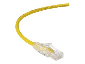 Black C6PC28-YL-05 Slim-net Cat6 Cable