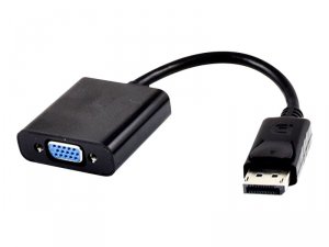 Weltron 91-727 Display Port Adapter Converts Display Port To Vga. From