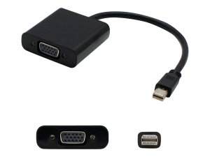 Addon 0A36536-AO 8in Mdp To Vga Mf Black Adapter