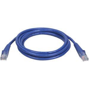 Tripp N001-010-BL (r) N001-010-bl Cat-5e Snagless Molded Patch Cable (