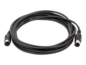 Monoprice 8535 Midi Cable W 5 P Din Plugs - Black20ft