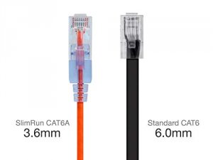 Monoprice 16316 Slimrun Cat6a Ethernet Patch C