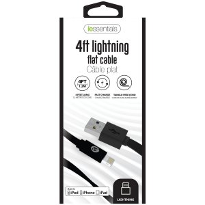 Digipower IEN-FC4L-BK 4ft Usb Chrg Syn Apple Cbl Blk