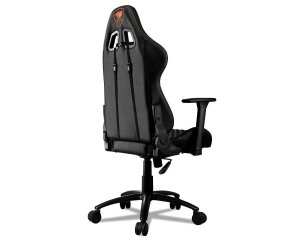 Compucase ARMOR PRO BLACK Premium Gaming Chair, Faux Suede Black