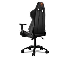 Compucase ARMOR PRO BLACK Premium Gaming Chair, Faux Suede Black