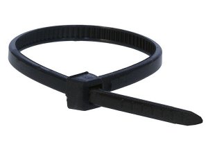 Monoprice 5755 Cable Tie 4 Inch 18lbs_ 100pcspk-black