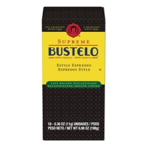 J.m. 11545BX Coffee,bustelo,decf,br