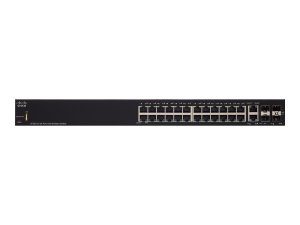 Cisco SF250-24-K9-NA Sf250-24 24-ports Smart Poe Switch Sf250-24-k9-n