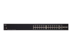 Cisco SF250-24-K9-NA Sf250-24 24-ports Smart Poe Switch Sf250-24-k9-n