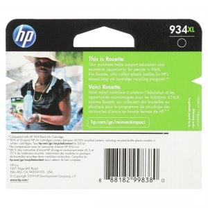 Original Hp C2P23AN Hp 934xl () Ink Cartridge - Inkjet - High Yield - 