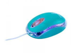 Urban VV2050 Krystal Mouse - Optical - Cable - Green - Usb 2.0 - 800 D