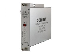 Comnet FDC80TS1 8 Channel Contact Closure Transmitter  Sm  1 Fiber