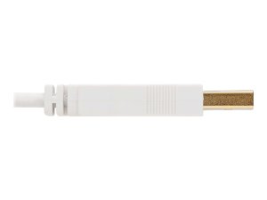 Tripp U030AB-003-WH Usb-a Usb Mini-b Antibacterial Cable 3ft