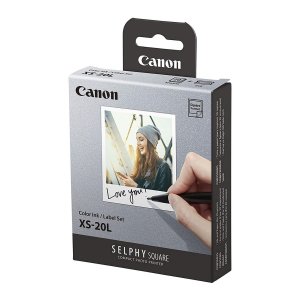 Original Canon 4119C001 Color Ink Label Set Xs-20l (20 Sheets)