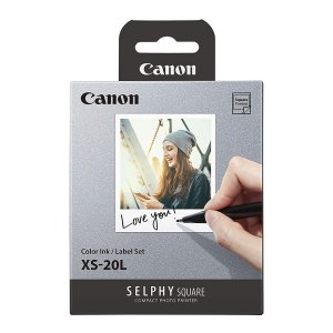 Original Canon 4119C001 Color Ink Label Set Xs-20l (20 Sheets)