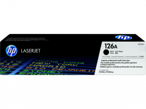 Original Hp CE310A Hp 126a () Toner Cartridge - Single Pack - Laser - 