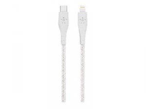 Belkin F8J243BT04-WHT Duratek Plus Lightning To Usb-c Cable,4