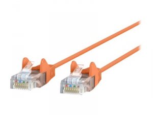 Belkin CE001B15-ORG-S 15ft Cat6 Utp Patch Cbl Snagless Org