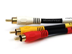 Monoprice 660 Rca Coax V And Stereo A Cable_ 6ft