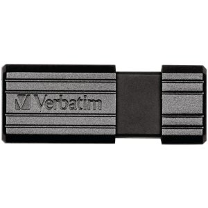 Verbatim 49062 8gb Pinstripe Usb Flash Drive - Black - 8 Gb - Usb - Bl