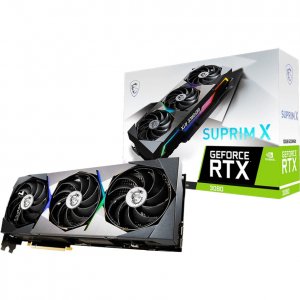 Msi G3080SX10 10gb  Rtx 3080 Suprim 3x Dp Hdmi Triple Fan Pci Express 