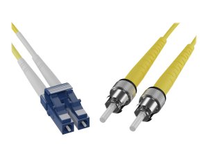 Unc FJ9LCST-01M 1 Meter Lc-st Singlemode Fiber Optic Cable, Yellow, Of