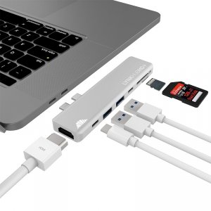 Intelliarmor IA-UCHD Lynkhub Hd 7 In 1 Usb C Hub