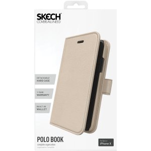 Skech SK61-PB-CHP Polo Book For Iphone Xs+ Chp