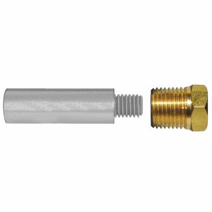 Tecnoseal CW52058 E2 Pencil Zinc Wbrass Cap