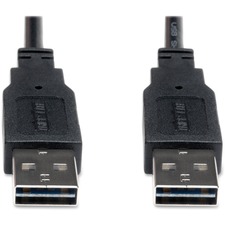 Tripp UR020-003 3ft Usb 2.0 High Speed Reversible Connector Cable Univ